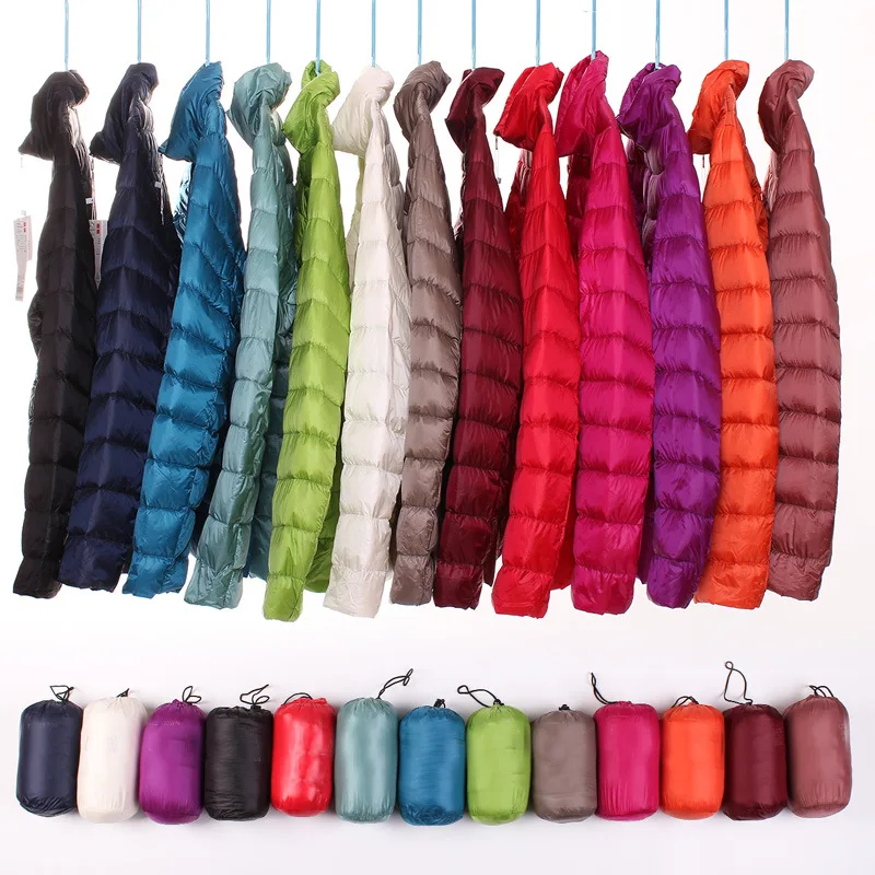 Lightweight Thin Women's Down Jacket New Style Short White Duck Feather Vest Korean Women's Winter Coat