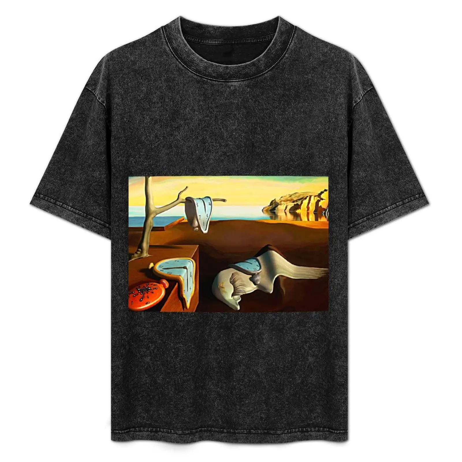 

salvador dali digital painting salvador dali artwork T-Shirt Graphic Print Short Sleeve T-Shirt
