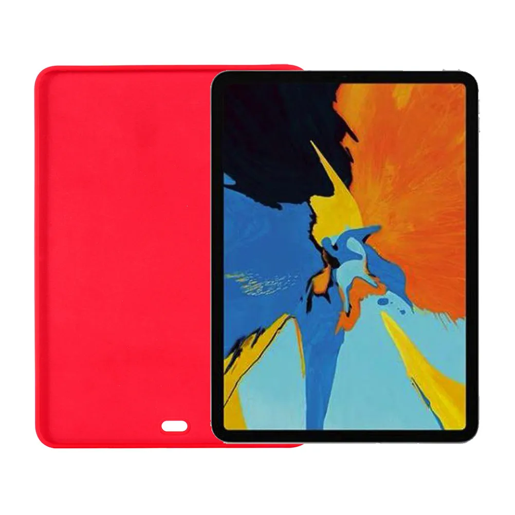 

Liquid Silicone Softer Tablet Case Protective Shell Compatible Air 4 2020 Drop Resistant Cover Easy Access Ports
