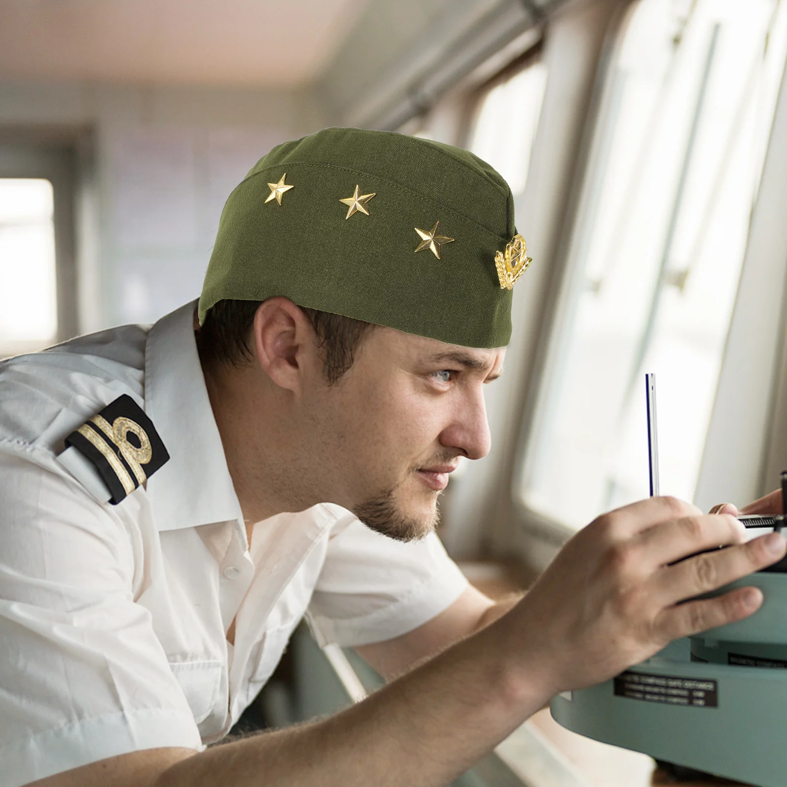 

Sailor Dance Boat Cap Russian Costume Party Hat Cosplay Birthday Stage Performance Sailor Costume Accessory Captain Hat