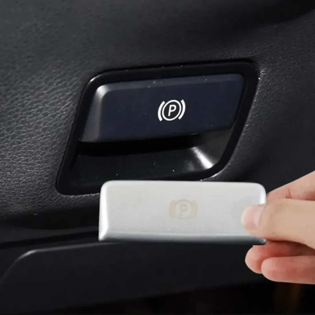 Car Hand Brake Parking Switch Lever Release Handle Button Cover Trim For Mercedes Benz A B S CLA GLA GLE GLS GL ML SLK W176 W246