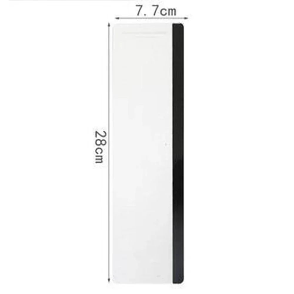 قطعة واحدة من مشبك لوحة مذكرة الشاشة اليسرى/اليمين - مساحة عمل مبسطة، تعزيز الديكور مع حامل ملاحظات متين للمنزل والمكتب