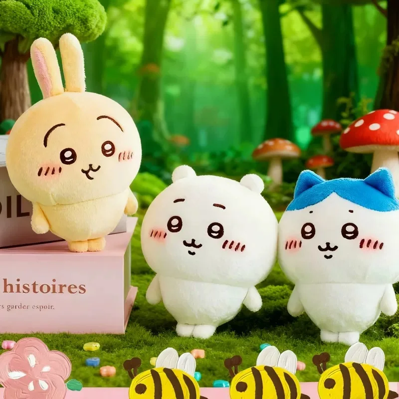 

Плюшевая кукла-брелок Kawai Cartoon Chiikawa Usagi, аксессуар для рюкзака и кошелька, подарок на День святого Валентина для девушки, для любителей аниме