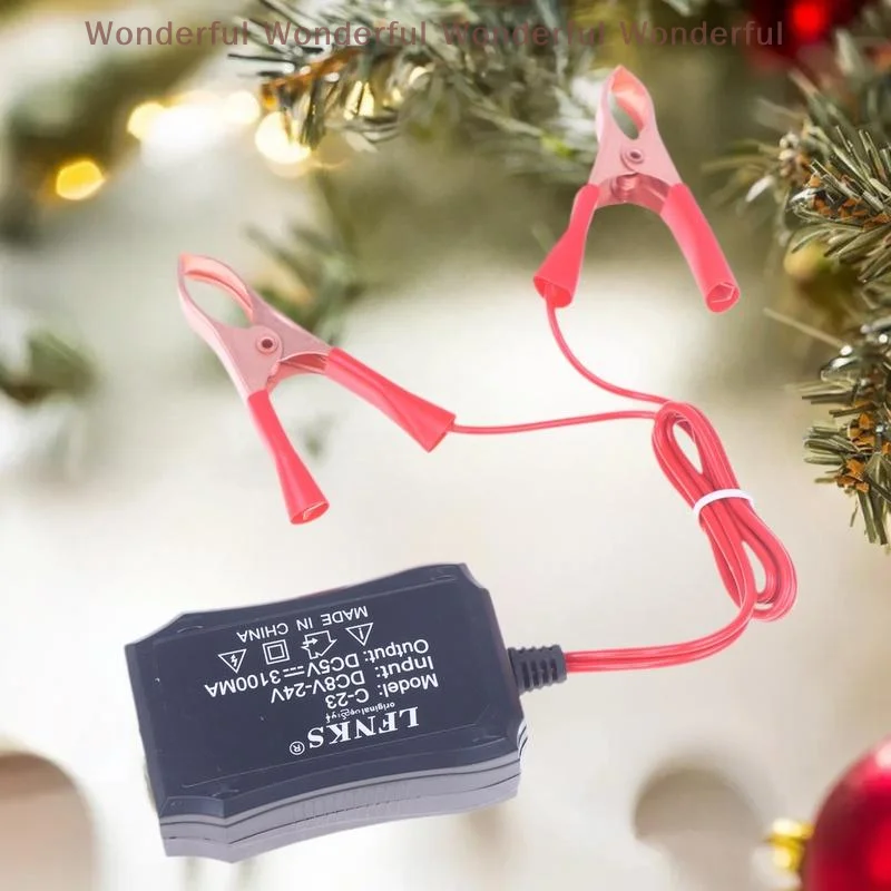 محول قوي 12 فولت 24 فولت إلى 5 فولت، قطعة واحدة، مع مشبك بطارية و3 منافذ USB لشحن الهاتف المحمول الفعال #6