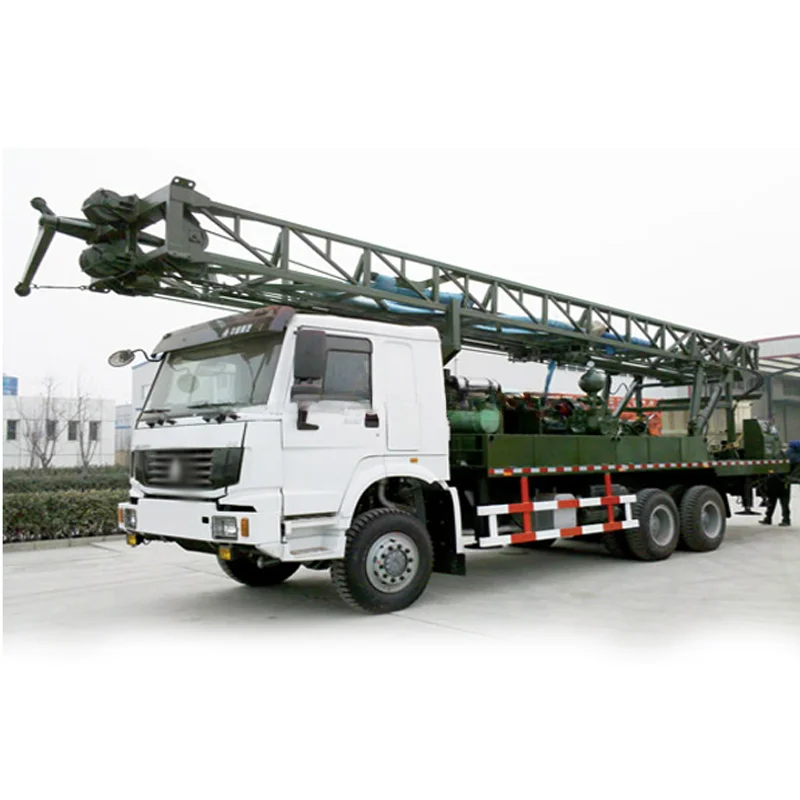 Professional Factory Good 300m Diesel Energy Mining Hydraulic Small Portable Water Well Drilling Rig Mining Machinery