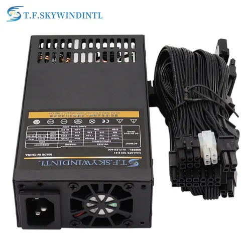 Imagen 2 del producto Flex 600W fuente de alimentación Modular pequeño 1U ordenador PSU Flex-ATX 500W para ITX mini PC activo PFC para POS AIO escritorio 110V 220V
