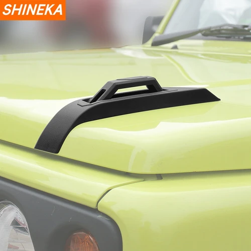 SHINEKA cubierta decorativa para capó de motor de coche para Suzuki Jimny 2019 2020 2021 2022 2023 2024 2025 Up accesorios exteriores