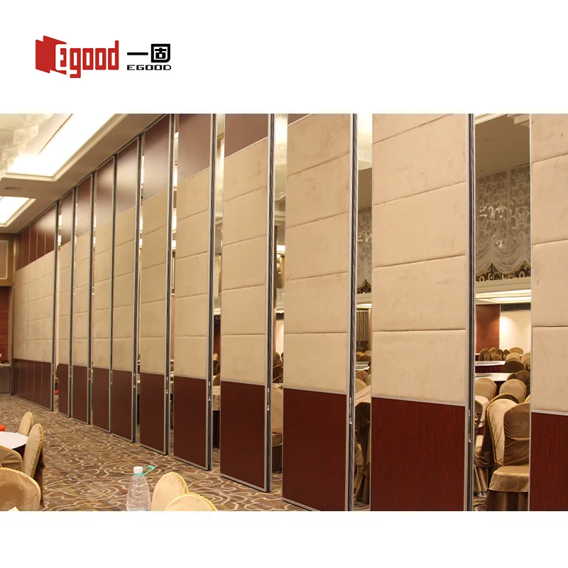 

Cambodia Palace Hotel Acoustic Operable Partition Movable Folding Partition Wall Door