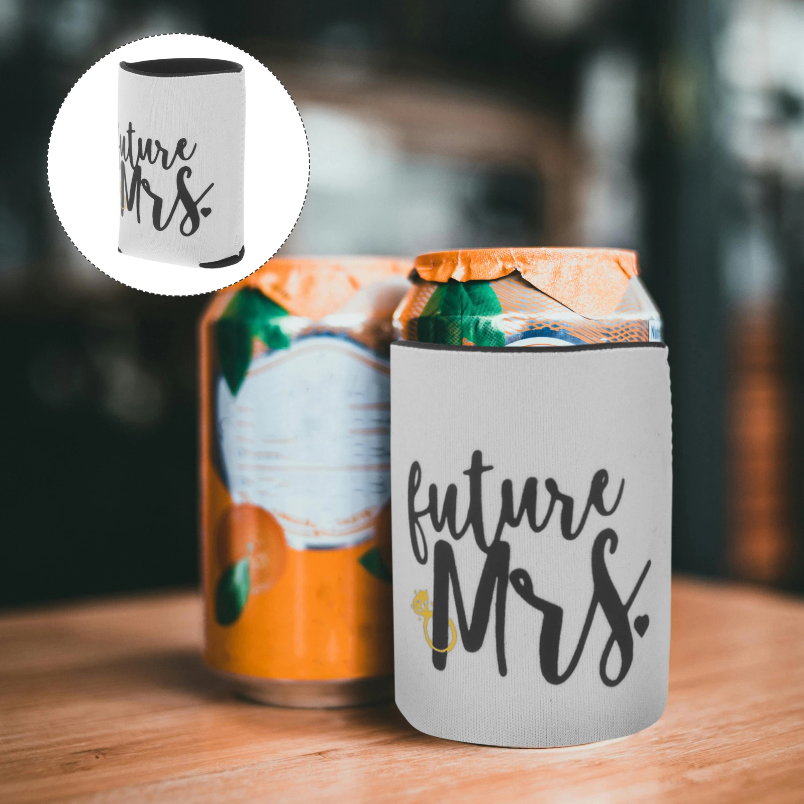 

Beer Cooling Jacket Can Cooler Sleeve Holder Insulation Insulated White Cover Sleeves