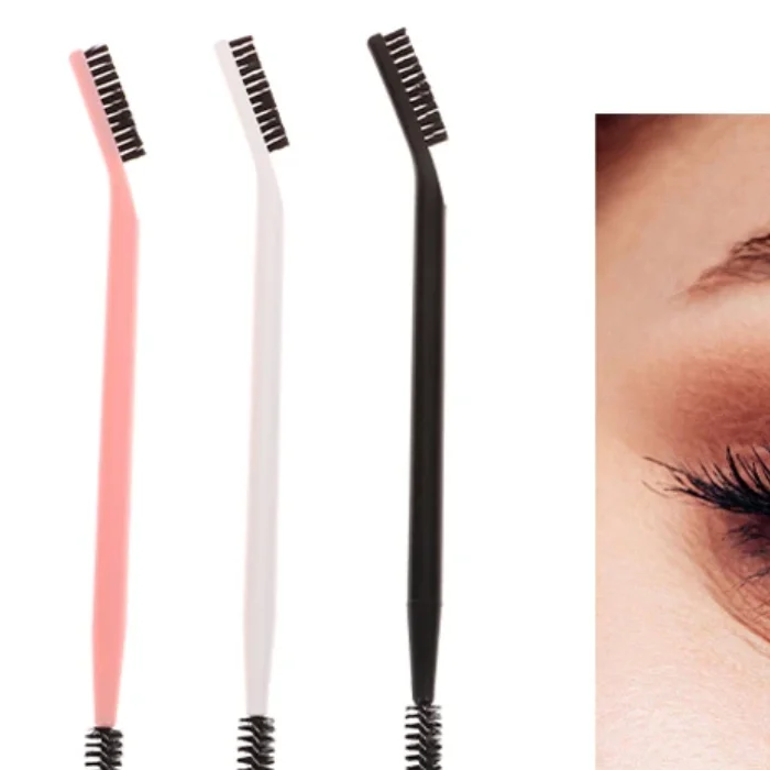 Double Headed Eyebrow Brush Eyelash Comb Eyebrow Eyelash Shaper Eye Brow Brush For Grooming Brows Reusable Makeup Tool