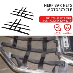 Foot Guard Pegs Protective Net Quad ATV Accessories For Honda TRX 400 X EX 450ER R Polaris Pred Arctic Cat DVX400 Nerf Bar Nets