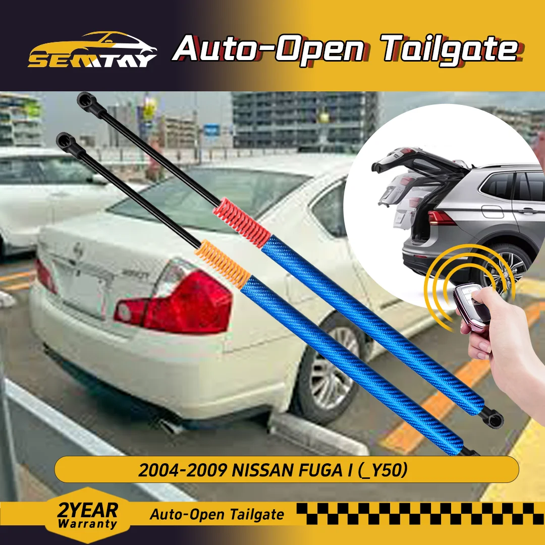 

SEMTAY Automatic Lifting Trunk Struts with Spring for NISSAN FUGA I (_Y50) 2004-2009 Rear Tailgate Boot Lift Supports