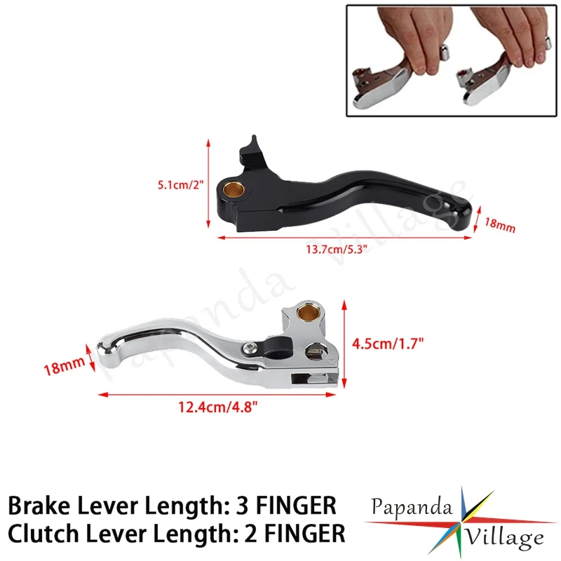 For Harley Dyna FXDS FXDFSE FXDF FXDL FXDLI FXDLS FXDB FXDBI FXDBB FXDBP FXDC FXDCI CVO/SE FXDSE Motorcycle Brake Clutch Lever