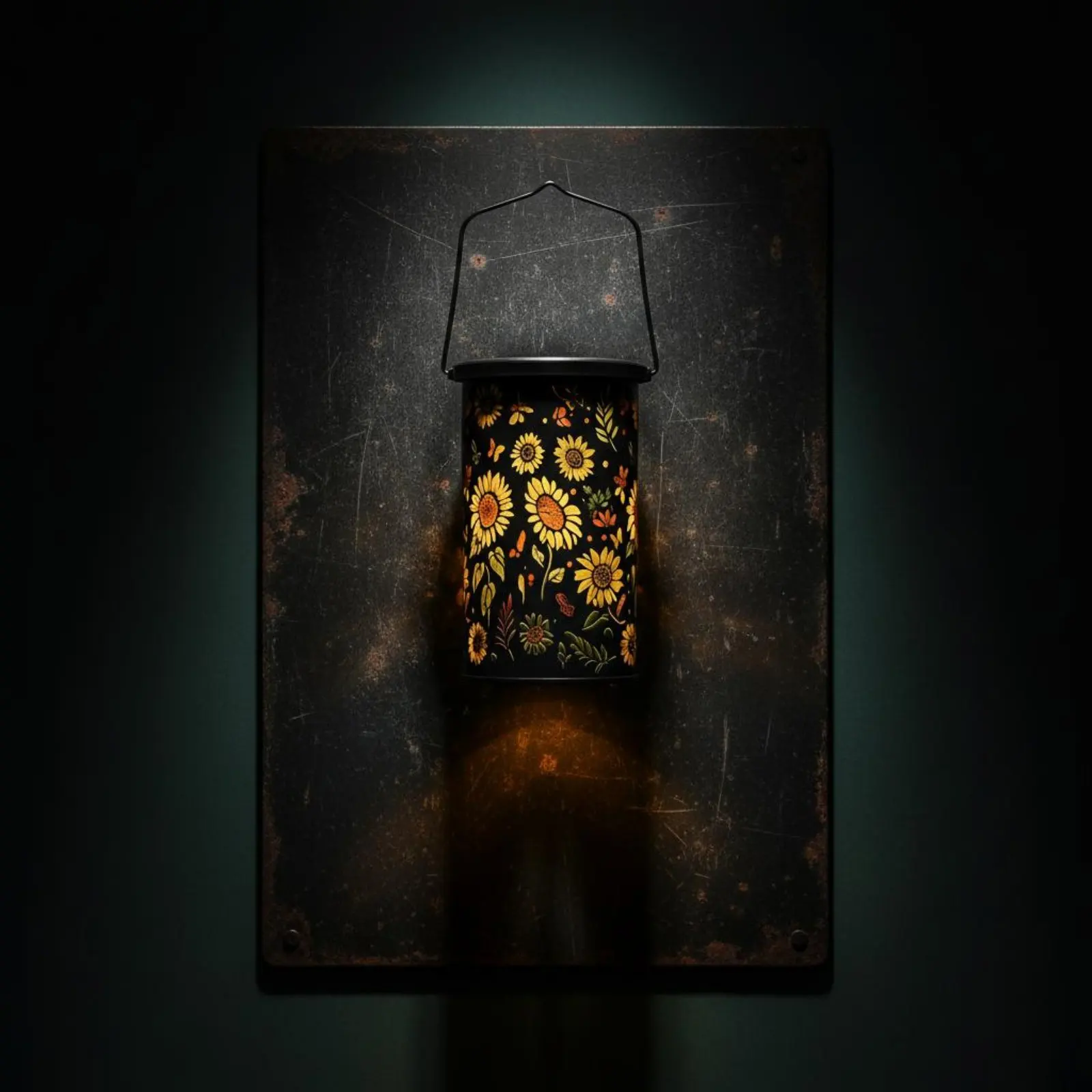 

Floral Lantern Automatic Light up Hanging Solar Lantern Etched Solar Lamp Vintage Design Outdoor Lighting for Patio