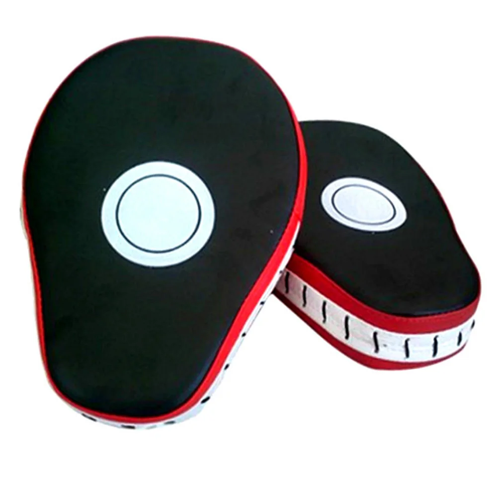 

Target Curved Training Pads Heavy Duty Shock Absorption High Density Foam Double Layered Webbing Reinforced Straps