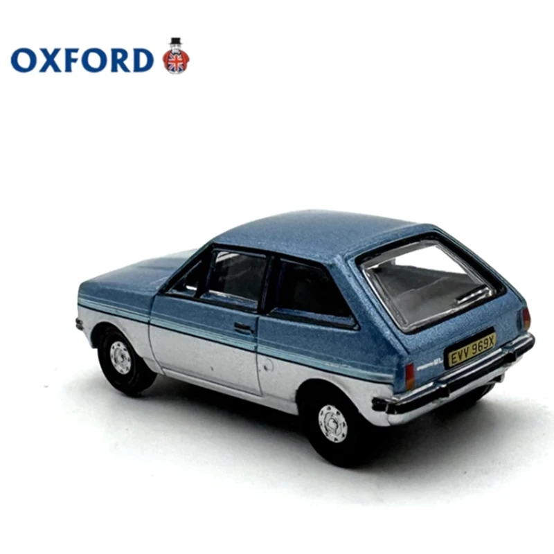 OXFORD Diecast 1:76 Scale Fiesta Mk I Vintage Car Alloy Automobile Model Exquisite  Finished Product Simulation Toy Gift Model