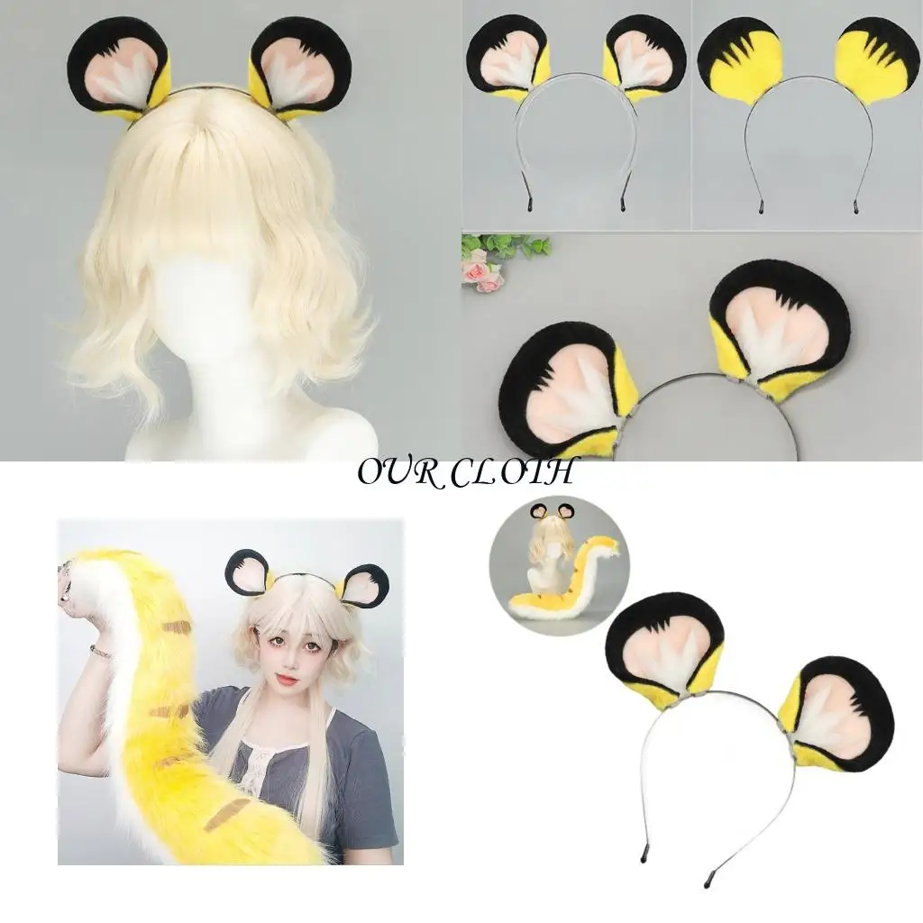 

Костюм Ролеплей животные ухо с повязкой на головную повязку мягкую косметическую вечеринку на Хэллоуин Фавора