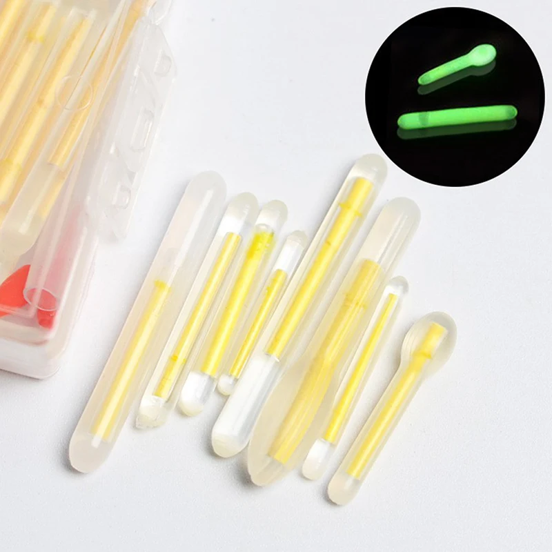 

10pcs Fishing Float Light Stick Fireflies Fluorescent Lightstick Night Float Rod Light Dark Glow Stick Fishing Tackle Tool