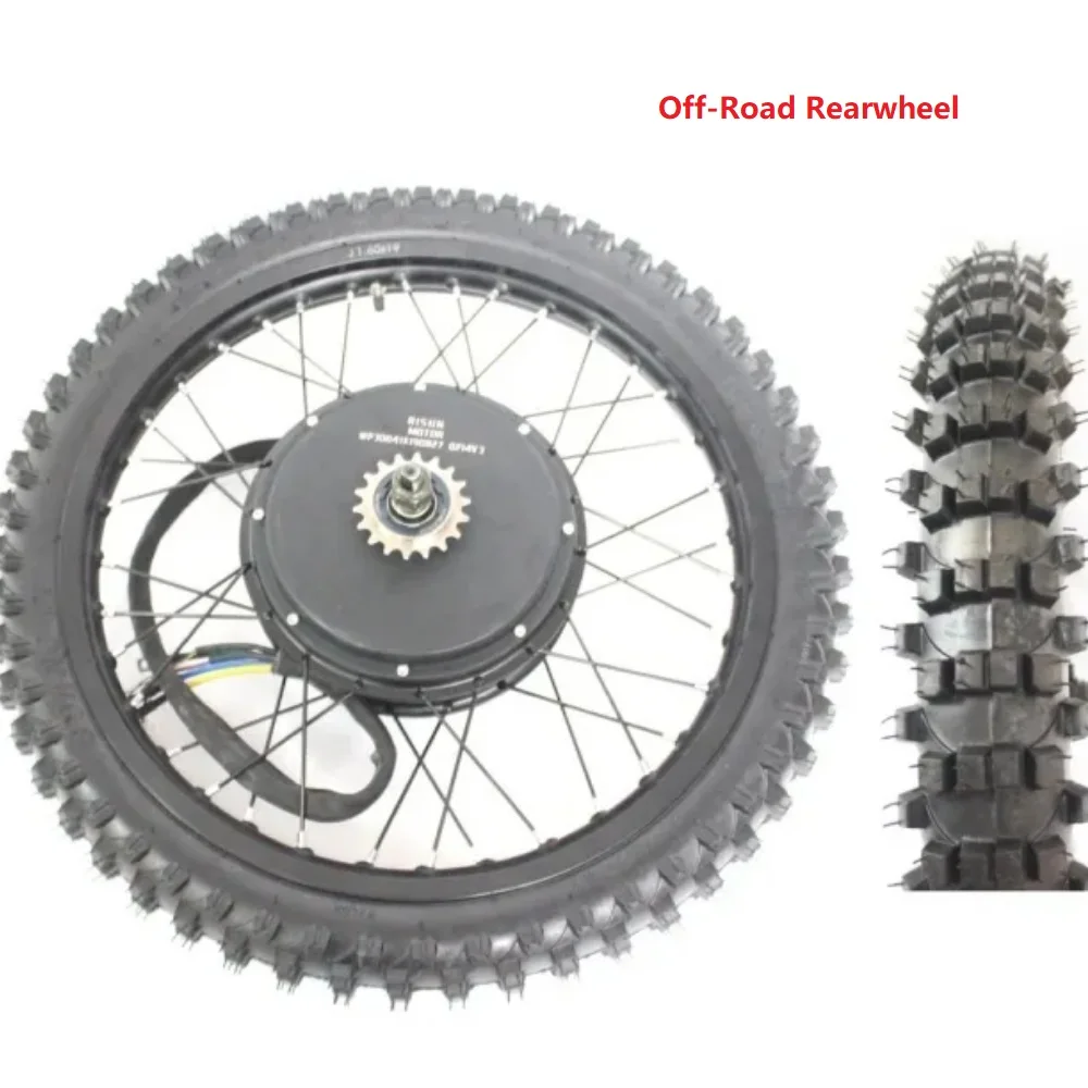 Ebike 48 فولت-72 فولت 3000-8000 واط 17 "18" 19 "21" دراجة نارية العجلات الخلفية تحويل عدة مع 3.5T /5T 155 مللي متر QS محور المحرك