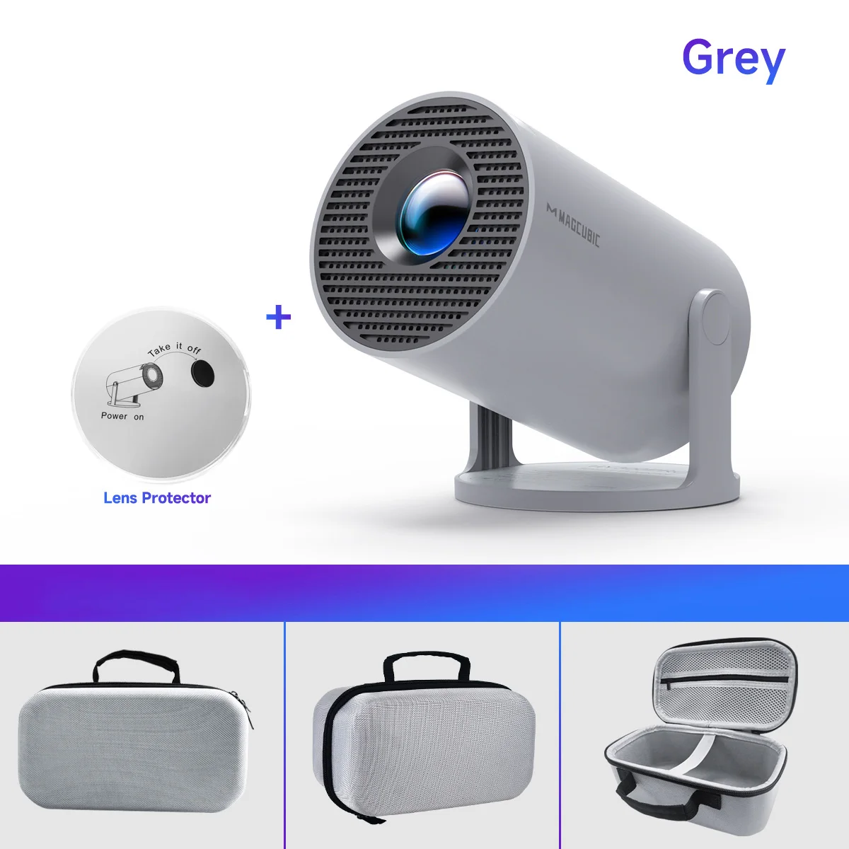 Magcubic-projector HY300 Pro 8K Android 14 Dual Wifi6 290ANSI Allwinner H726 BT5.4 1080P 1280 * 720P Home Cinema Outdoor-projector