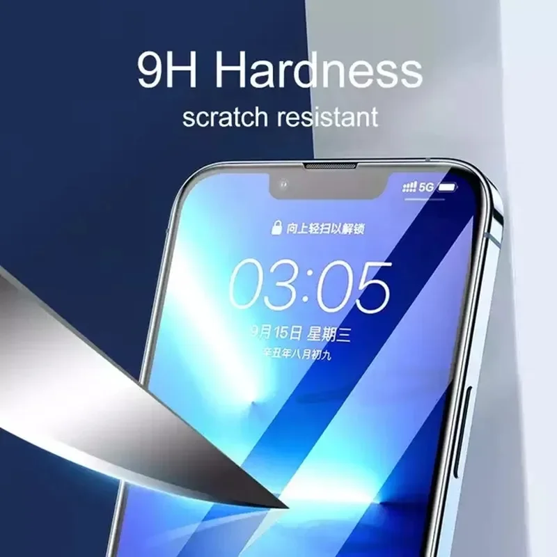 4PCS 9D Full Screen Protector Tempered Glass for IPhone 11 12 13 14 15 Pro Max X XR XSmax 7 8 6S Plus Mini Protective Glass Film