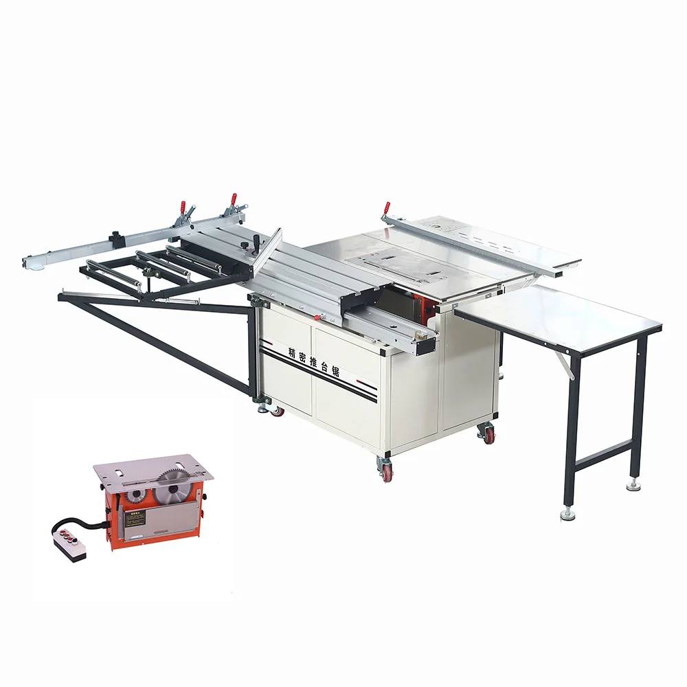 

Automatic Portable Foldable Dust-Free Table Saw For Woodworking Cutting Wood Machine Wood Saw Machines Sliding Table Saw