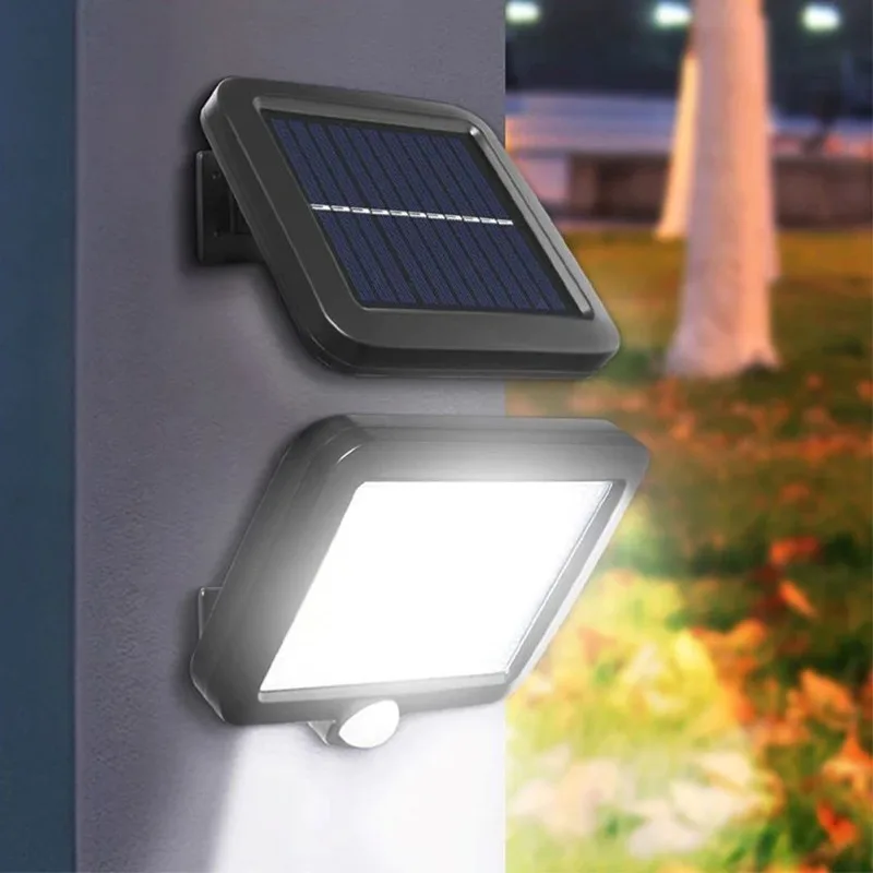 

Outdoor Solar Lights 56 LED Solar Lights with External Motion Detector IP65 Waterproof Solar Wall Light Suitable for Gardens