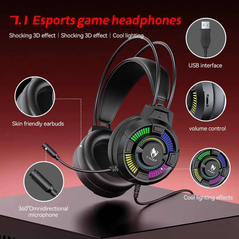 Wired Esport Game Mechanical 4IN1 Keyboard Mouse Headset Mousepad Set Green Switch Keyboard Combos For Desktop