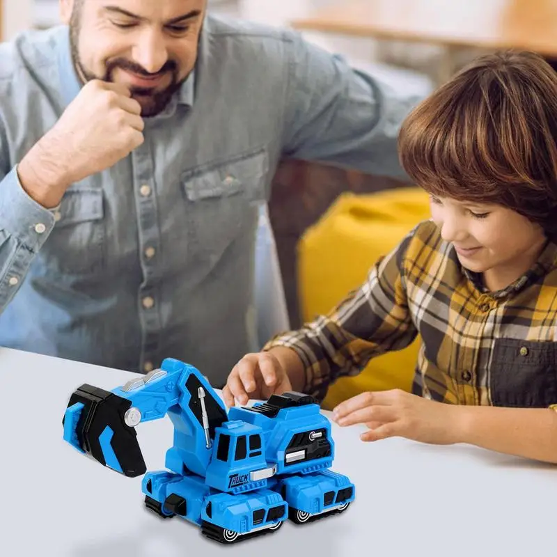 Transforming Dinosaur Car Toys Funny Transform Car Toy For Kids Anti-Collision Flexible Wheel Automatic Deformation Dino Car Toy