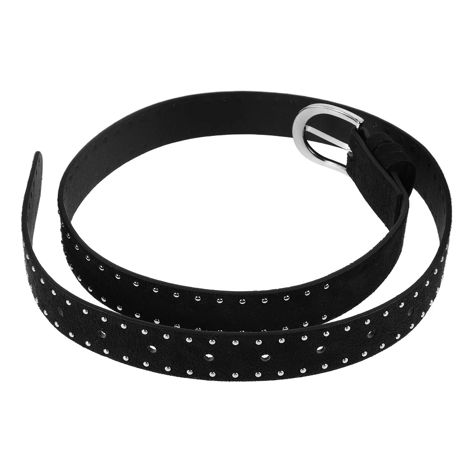 

Studded Suede For Punk Buckle Waist Trendy Fashionable Wrap Cosplay Western Vintage Adjustable