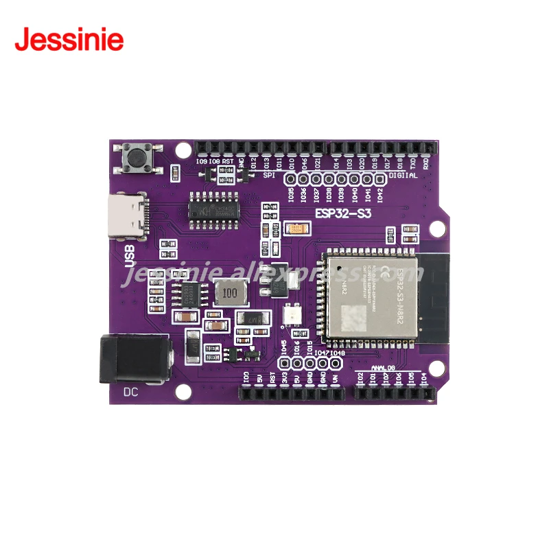 ESP32-S3-N8R2 ESP32-S3-N16R8 MCU 2,4 GHz Wi-Fi Ble Programming Learning Controller Core Board Modul