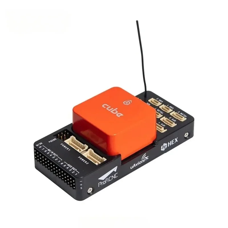 

Hot SellingPX4 HEX Pixhawk Cube Orange+Here 3 GPS GNSS m8p W/ADS-B Carrier Board Support S. Bus CPPM DSM Fl ight control
