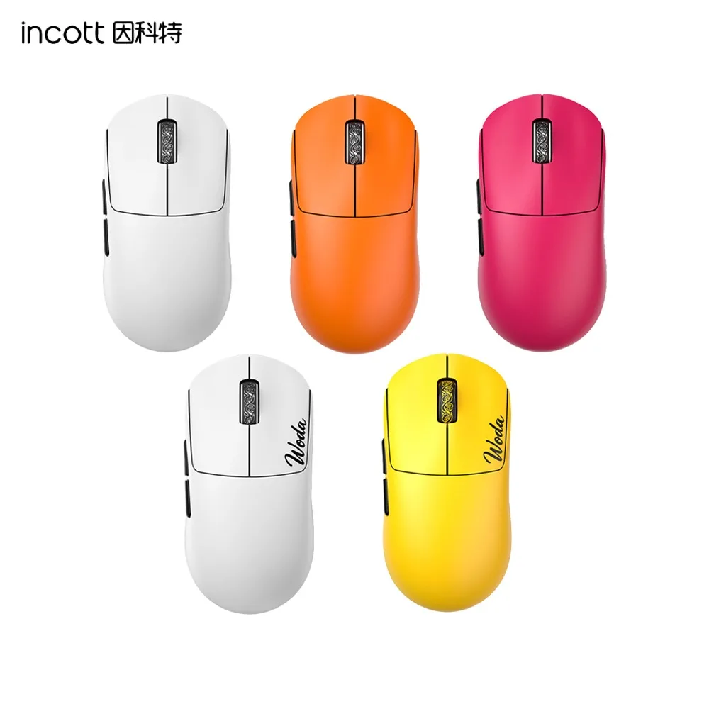 

Incott G23 V2 Pro Tri Mode Wireless PAW3395/3950 Hot Swap Gamer Mouse Ergonomic Lightweight Gaming Accessories 8K Office Gifts