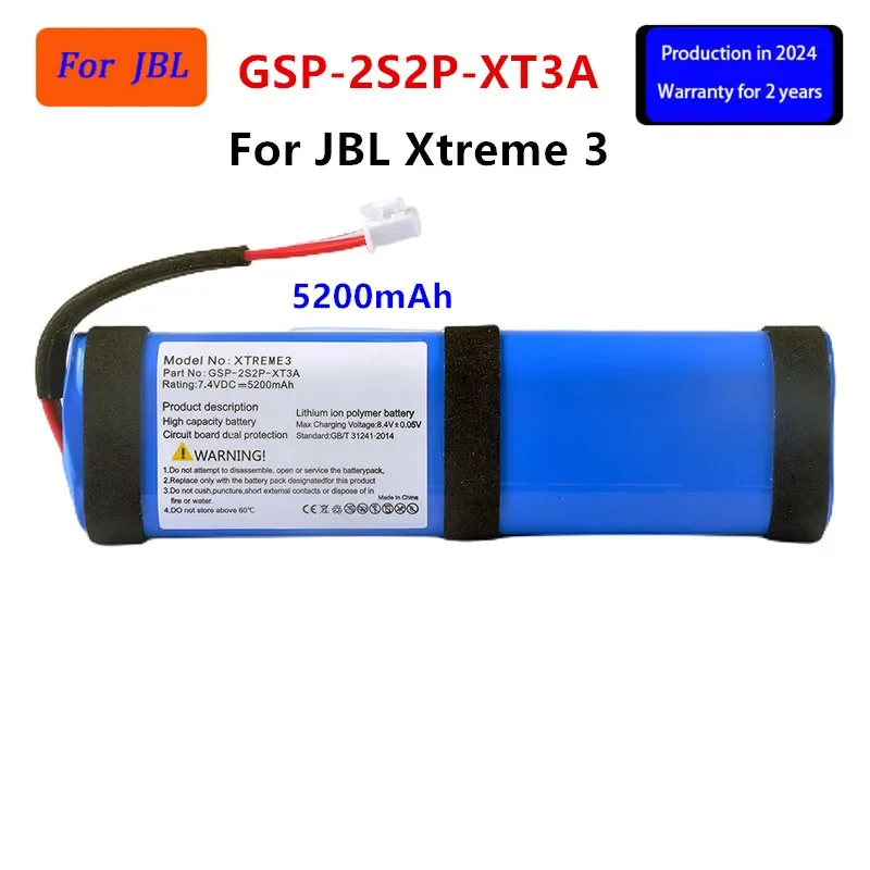 

Original GSP-2S2P-XT3A 5200mAh For JBL Xtreme 3 3rd /Xtreme3 Bluetooth Wireless Speaker Replacement Battery