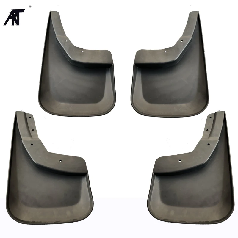 4PCS/set Black for: Chevrolet silverado new pick-up 2014-2018 mud flaps  Splash Guards Mud Flaps