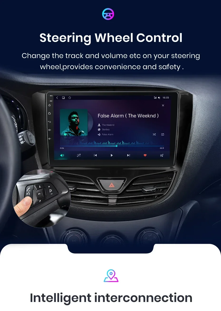 Junsun drahtlose carplay android auto radio für opel karl 2017 2018 2019 2020 auto intelligente systeme rds bt dsp 2 din autoradio – Detail 16