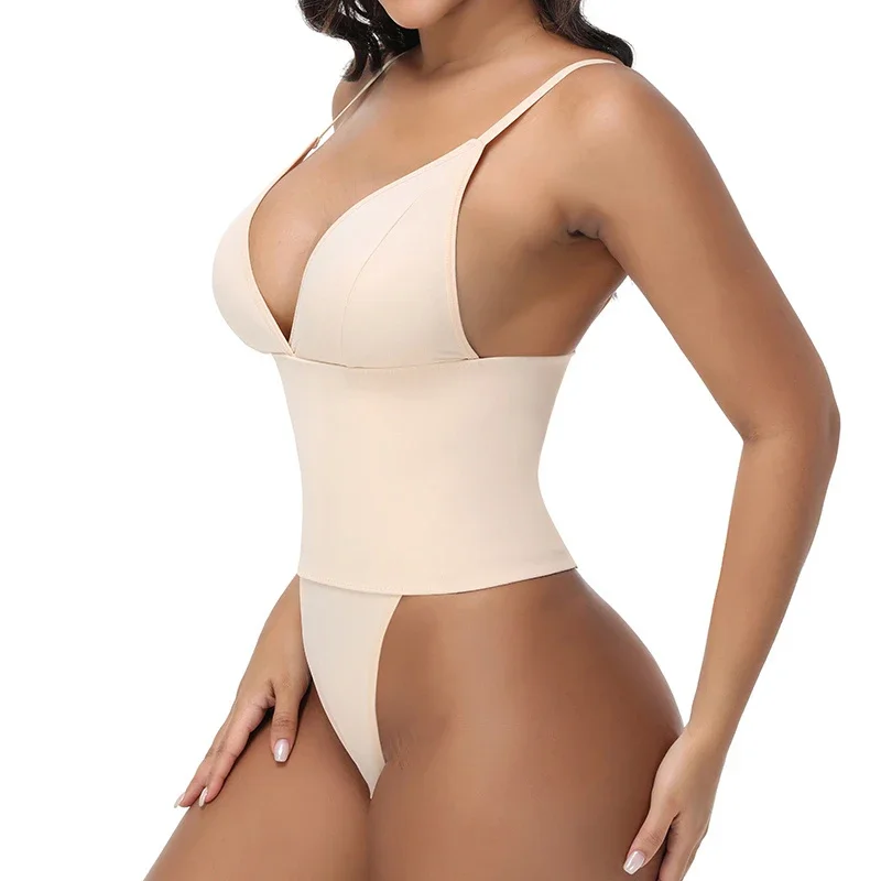 

Smoothing Bodysuit Slim Waist for Women Fajas Full Body Shaper Thong Body Shaping Sculpting Shapewear Breast Slimming Underwear