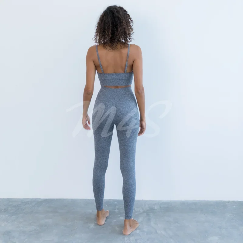 Ensemble Female Yoga Set 2 Pieces Workout Clothing for Women Outfits Tracksuit Leggings Fitness Gym Set Sportswear Sport Set