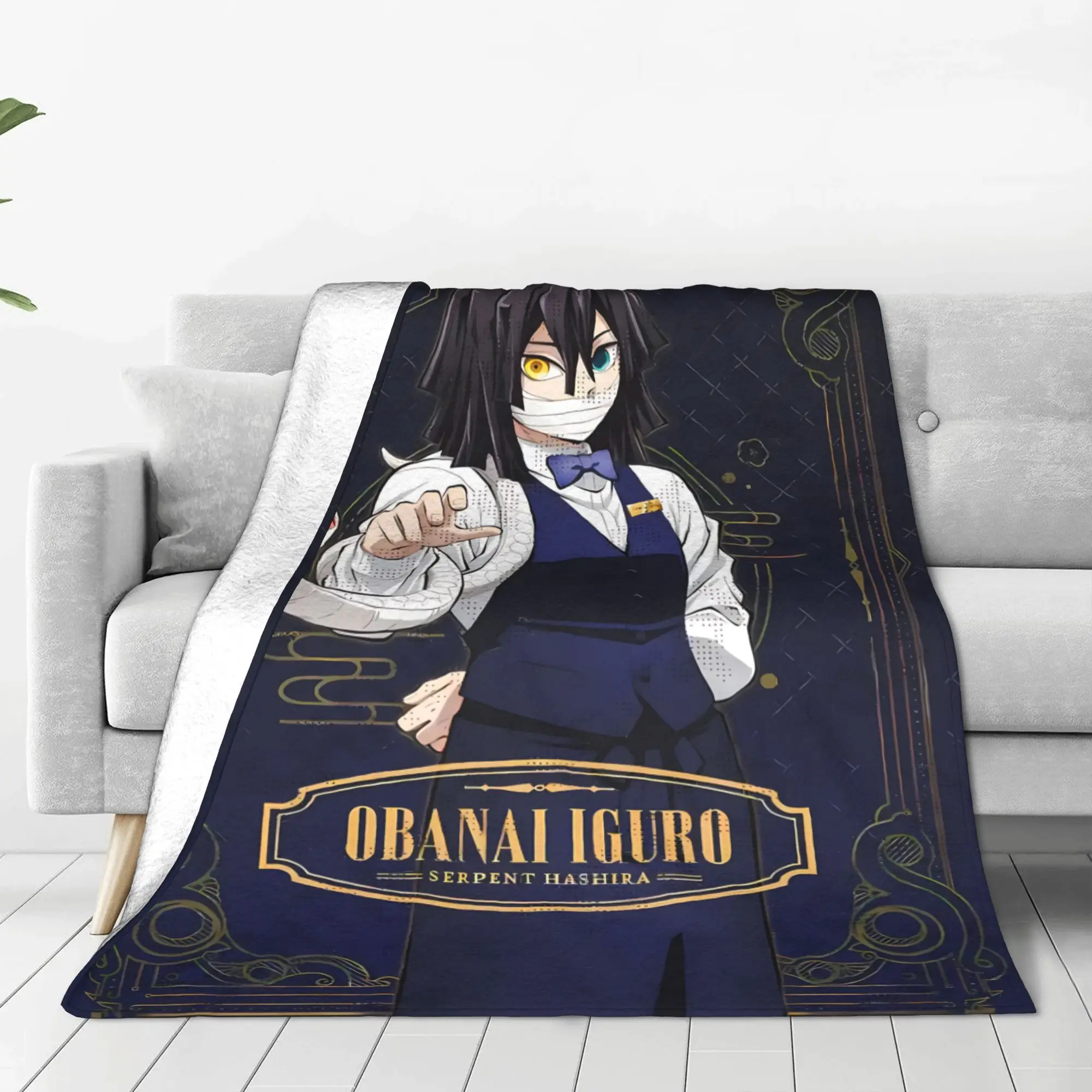 1PC home Christmas Room Decor Demon Slayer Anime Blanket Throw Blanket  Novelty Warm Blanket All Season