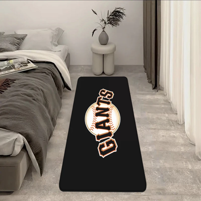 House Entrance Doormat Hallwy Cartpet Living Room San Francisco Giants Rugs Foot Carpets Bathroom Rug Floor Mats Non-slip  Mat