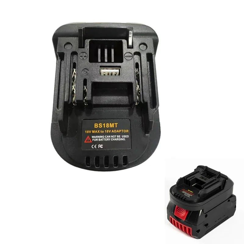 Bosch용 USB 배터리 어댑터 컨버터, BAT619G/620 배터리, Makita 18V BL 1860 리튬 배터리로 변환, BS18MT, 신제품