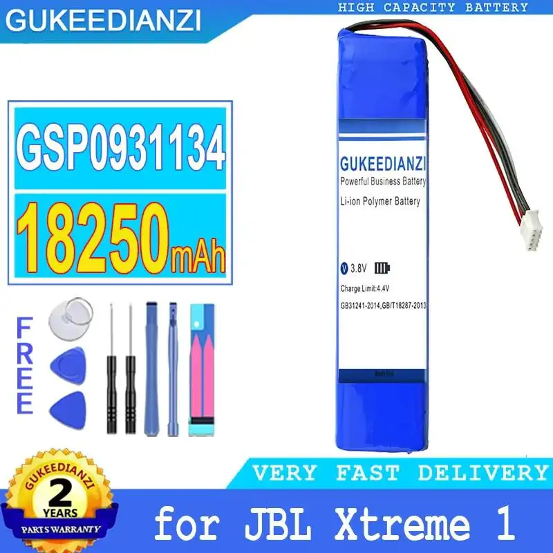 

Аккумулятор 18250 мАч Xtreme1 GSP0931134, экологичный, для колонки JBL Xtreme 1, с длительным сроком службы