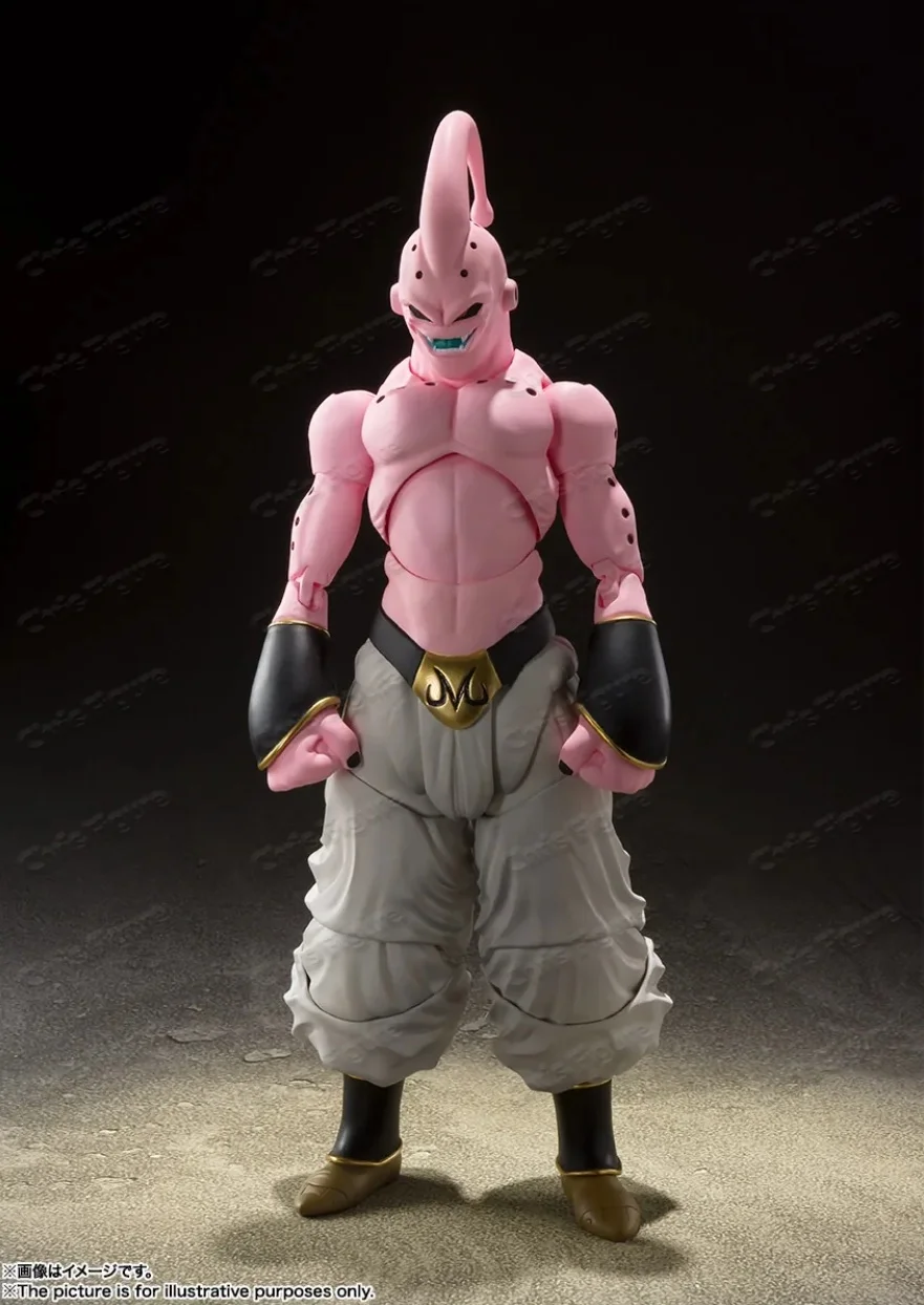 In Stock Dragon Ball SHF Majin Buu Super Action Figure 190cm PVC Model Toy Anime Character Statue Original SH Figuarts Gift - view 4