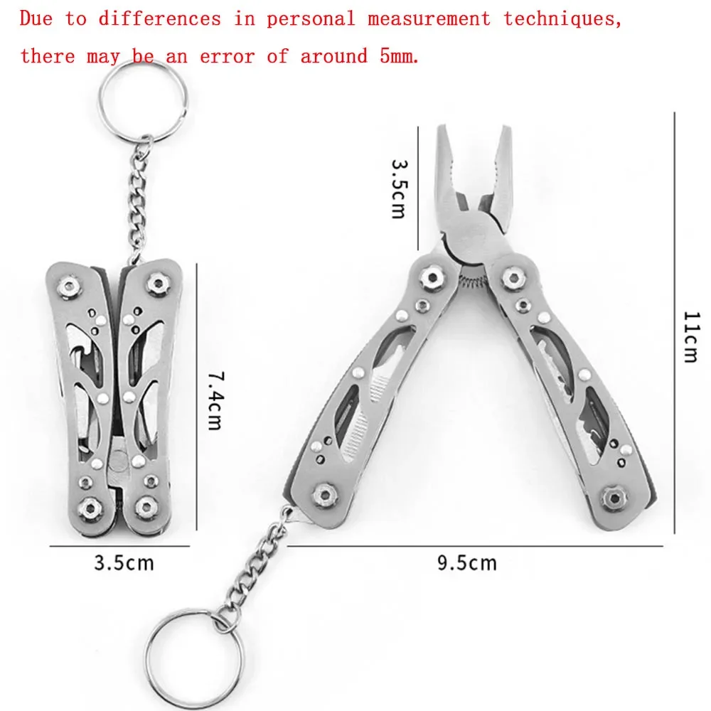 Multi-tool Pocket Knife Pliers Folding Mini Portable Fold Outdoor Tactical Hunting Survival Rescue Multipurpose Repair Tool