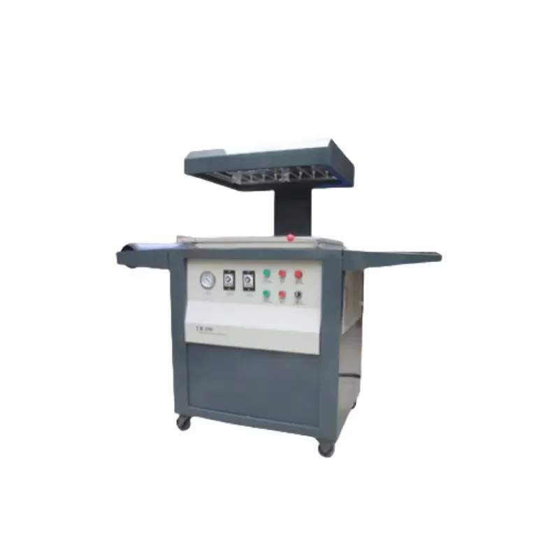 High Speed Automatic Board Vacuum Heat Sealer Film Cardboard Packaging Machine for Hardware Tools Screw Battery Parts view 2