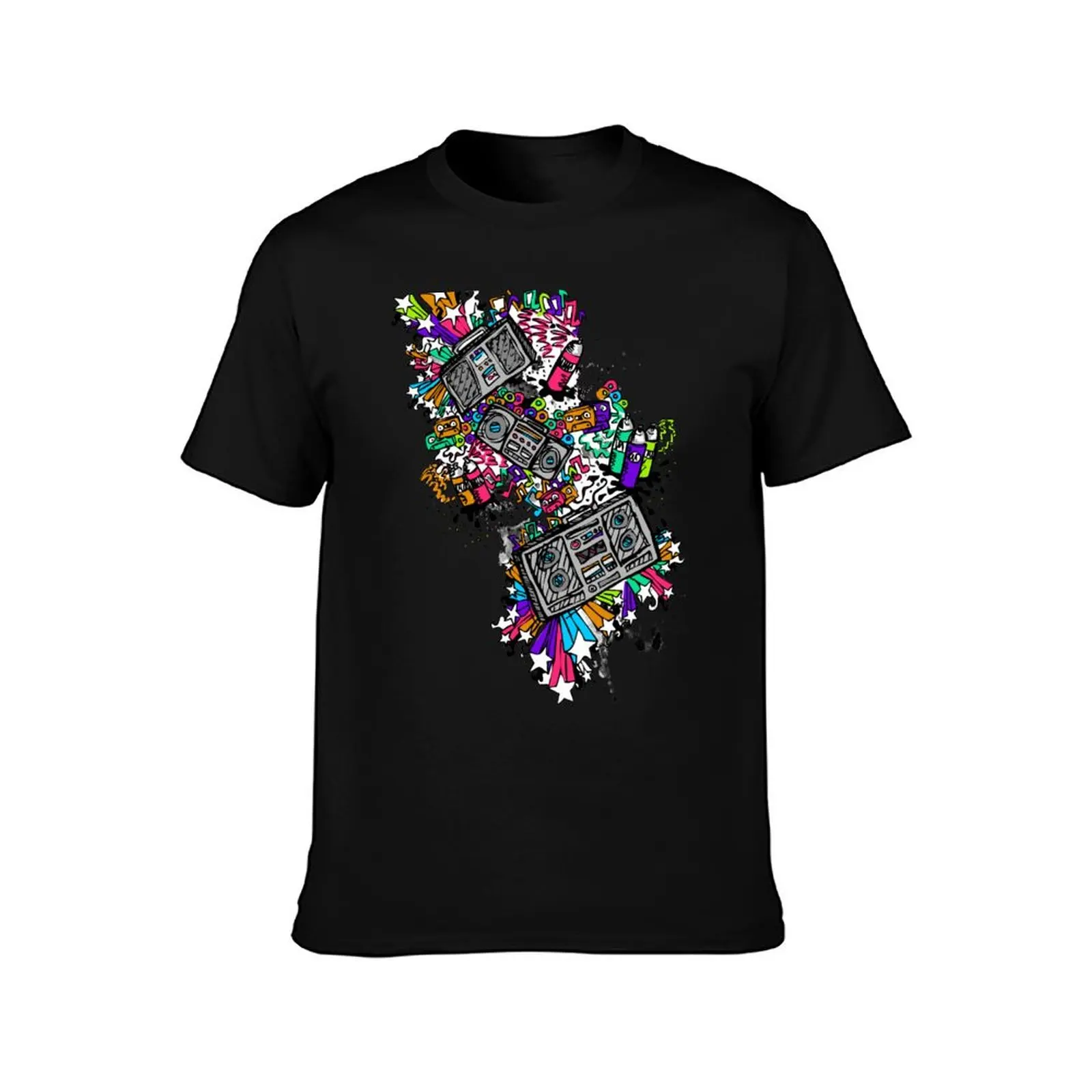 Blaster Shaz T-Shirt Basic Plain Tee for Spring and Summer T-Shirt