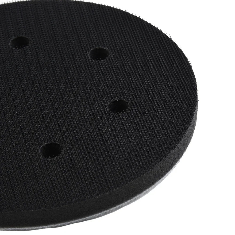 1PC Interface Pad 6 Inch 6 Holes Hook And Loop Soft Sponge Cushion Buffer Pads For Sanding Disc 150mm Orbital Sander Pads