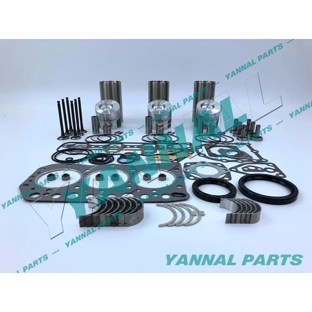 

New High Quality 3TN75-RJ 3TN75L 3TN75 Overhaul Rebuild kit For Yanmar John Deere 855 856 W Valve