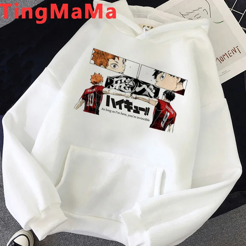 Nekoma Hoodie Volleyball Katzenpfote Anime Sport Club Ästhetisch Vintage Japanisch Schwarz Oversized Lässige Sport-Sweatshirts – Detail 22