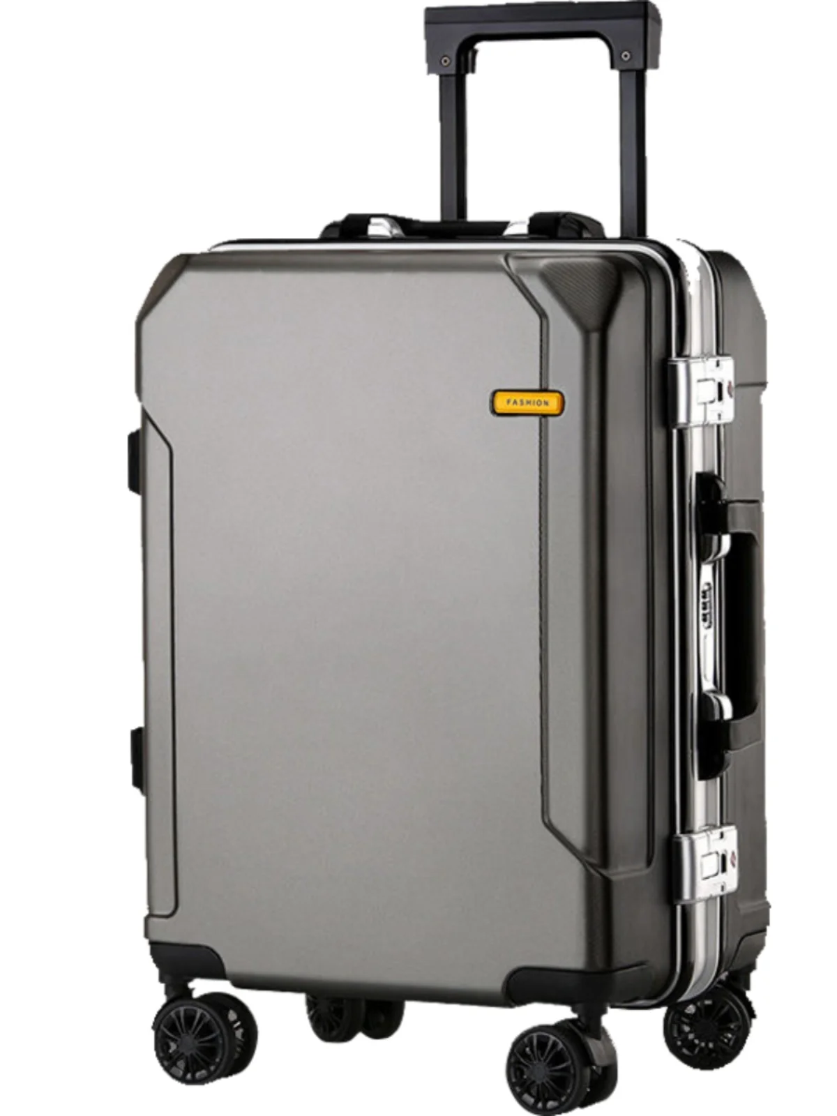 حقيبة سفر شعبية بإطار ألومنيوم مع قفل تشفير، حقيبة يد 20 بوصة للأعمال بطراز OL وبطانة من البوليستر